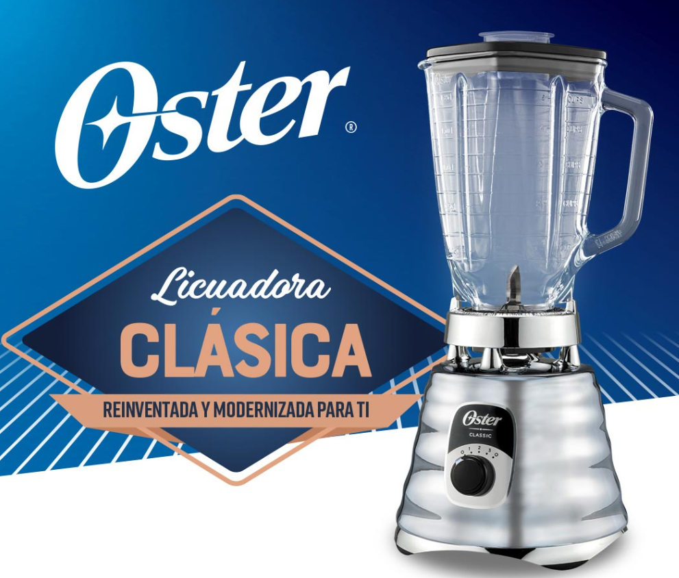 Precio de licuadora 2025 oster 3 velocidades