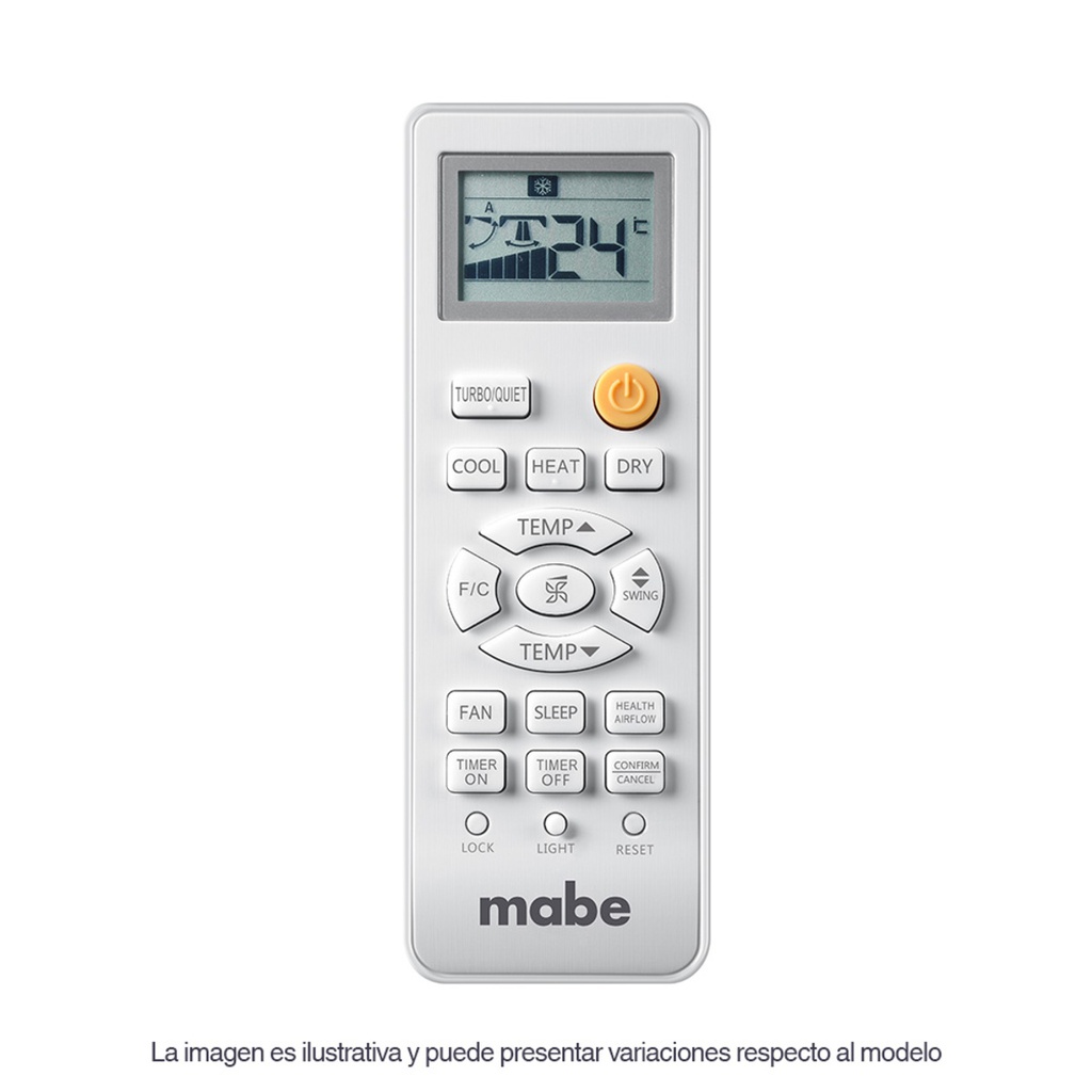 AIRE ACONDICIONADO MABE  ALTA EFICIENCIA  12.000 BTU