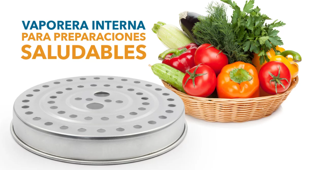 OLLA A PRESIÓN 11 LITROS HOME ELEMENTS – CIERRE EXTERNO HEOP11L 11LT  ALUMINIO