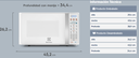 MICROONDAS ELECTROLUX DIGITAL BLANCO 17 LITROS EMDO17S3GSEUW