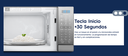 MICROONDAS ELECTROLUX DIGITAL GRIS 30 LITROS EMDO30S3GSEUG