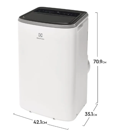 AIRE ACONDICIONADO ELECTROLUX PORTATIL 12.000BTU CON WIFI EAPE12F3ABAXW