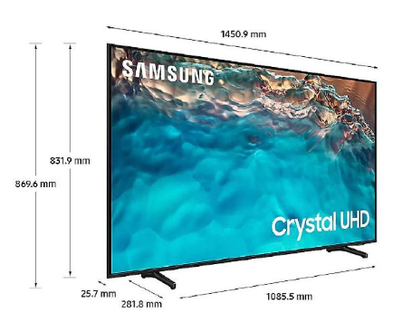 TELEVISOR SAMSUNG 65&quot; SMART 4K UHD UN65BU8000PCZE