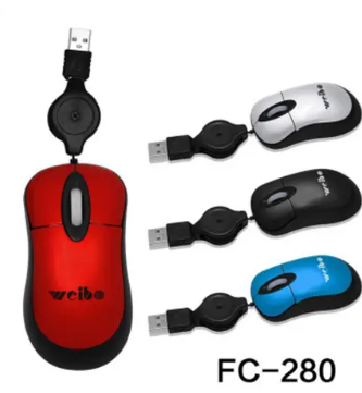 MOUSE WEIBO 3D CON CABBLE FC 280 | Digital Store Ec