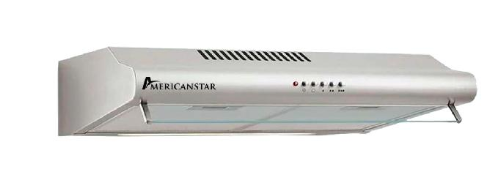 CAMPANA AMERICAN STAR  INOX DE 60 CM