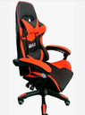 SILLA GAMER ROJA CON INCLUNACION 90-150 GRADOS