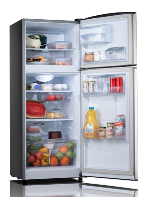 REFRIGERADORA INDURAMA 291 LITROS NO FROST CON DISPENSADOR RI-395 QZ C/DN CR