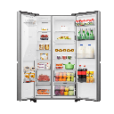 REFRIGERADORA INDURAMA SIDE BY SIDE 669 LITROS CROMA | RI-790 CR