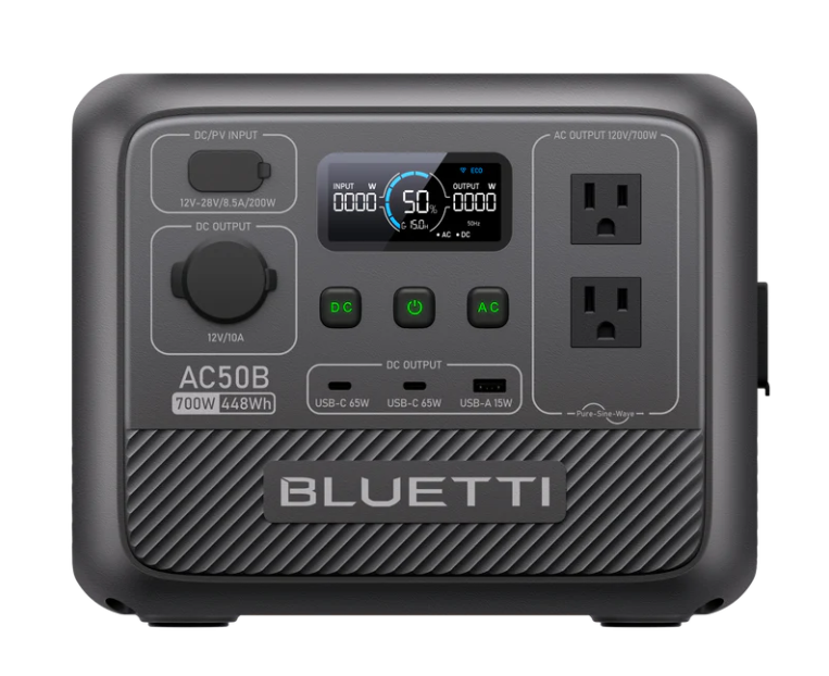 POWER STATION BLUETTI AC50B PORTABLE | 700W 448Wh