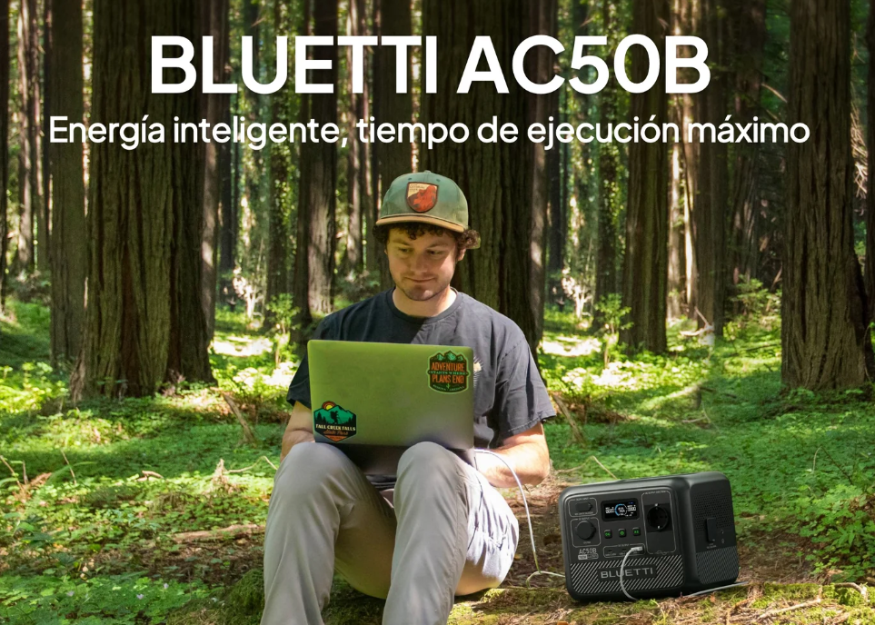 POWER STATION BLUETTI AC50B PORTABLE | 700W 448Wh