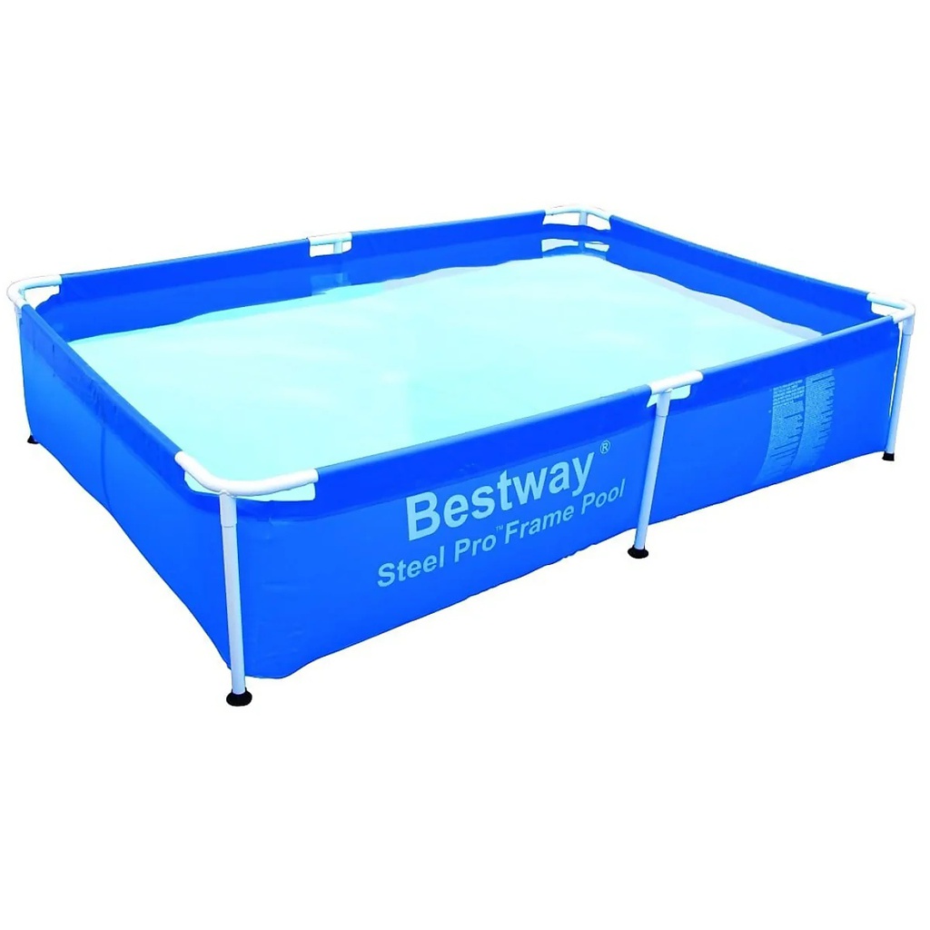 PISCINA TUBO BESTWAY 10473 RECTANGULAR 1.90 X 1.30 X 42CM