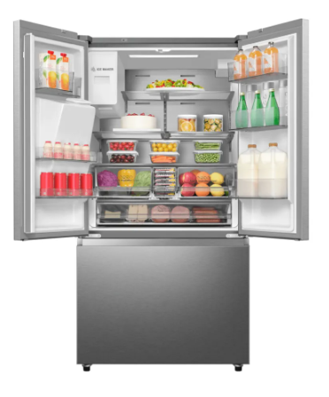 REFRIGERADORA INDURAMA 676 LITROS CROMA FRENCH DOOR  RI-992I