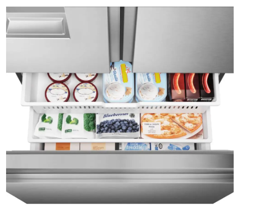 REFRIGERADORA INDURAMA 676 LITROS CROMA FRENCH DOOR  RI-992I