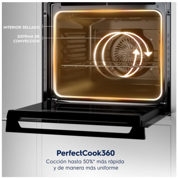 HORNO ELECTROLUX ELECTRICO EMPOTRABLE OE4EH+ 50 LITROS 60CM  220V + GRILL