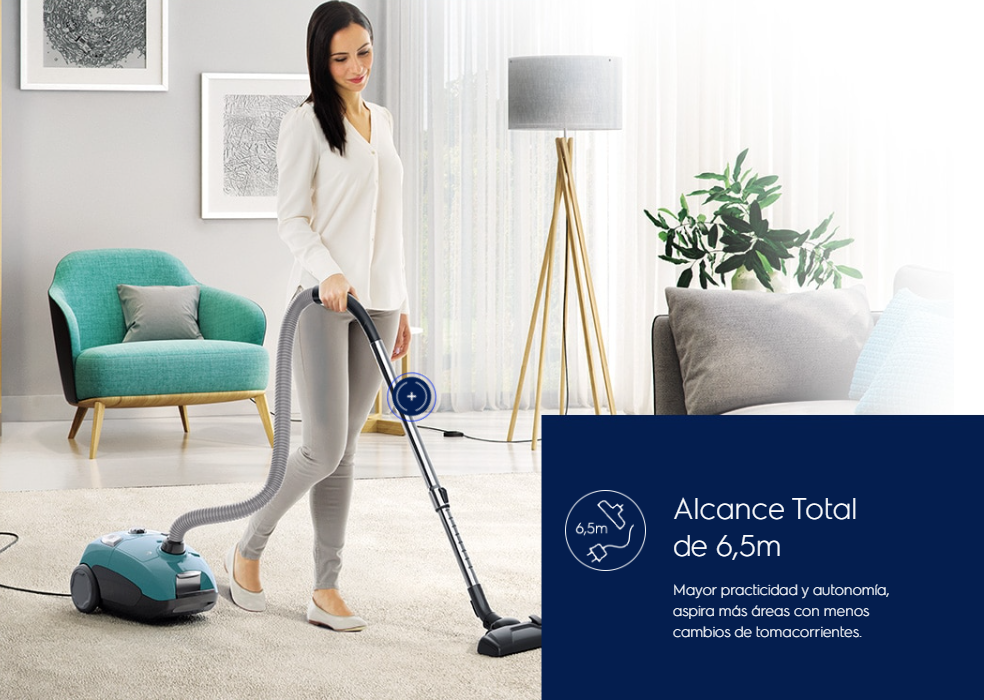 ASPIRADORA ELECTROLUX 1800 WATTS EQP20