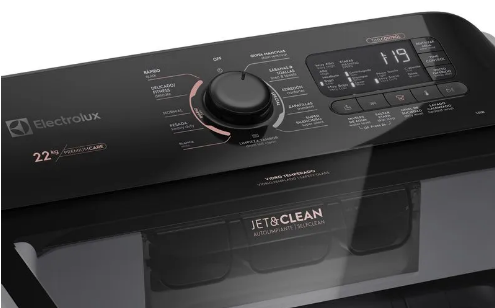 LAVADORA ELECTROLUX DIGITAL PREMIUM  22KG 49 LIBRAS DIGITAL LS22I