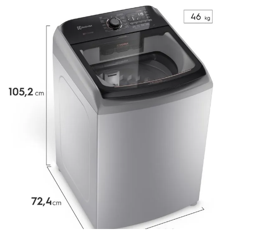 LAVADORA ELECTROLUX DIGITAL PREMIUM  22KG 49 LIBRAS DIGITAL LS22I