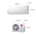AIRE ACONDICIONADO LG 24.000 BTU INVERTER, WIFI