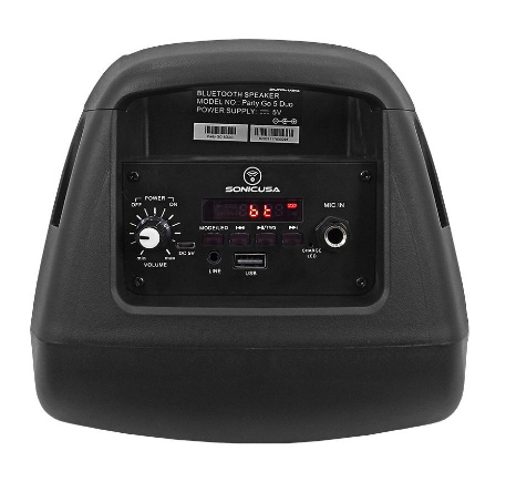 PARLANTE AMPLIFICADO SONICUSA PARTY GO 5 DUO
