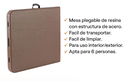 MESA PLEGABLE CAFE