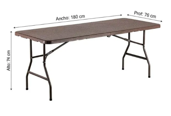 MESA PLEGABLE CAFE