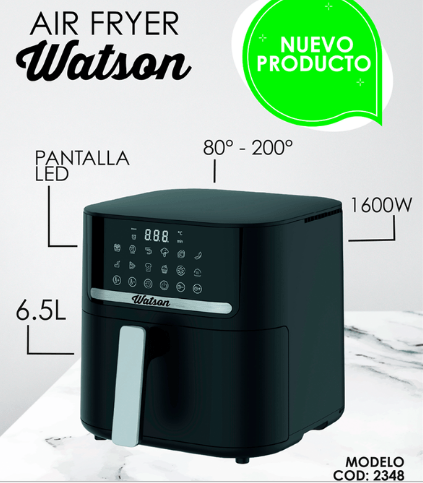 OLLA AIR FRYER WATSON 6.5 LITROS DIGITAL