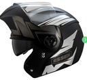 CASCO PARA MOTO ABATIBLE SK-7 GRIS ESSEN TALLA L