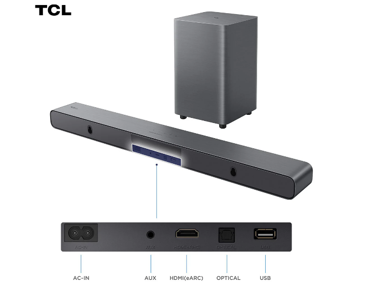BARRA DE SONIDO TCL 220W S55H