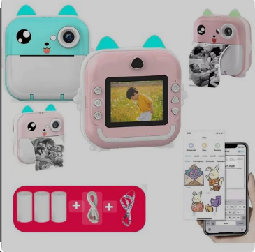 CAMARA DIGITAL PARA NIÑOS CON IMPRESION