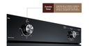 HORNO ELECTROLUX 80 LITROS A GAS + GRILL EMPOTRABLE  OE8GL