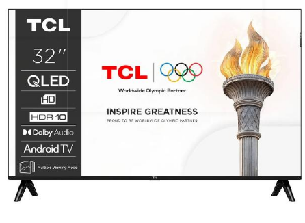 SMART TV TCL 32 &quot;QLED FHD GOOGLE TV 32S5K