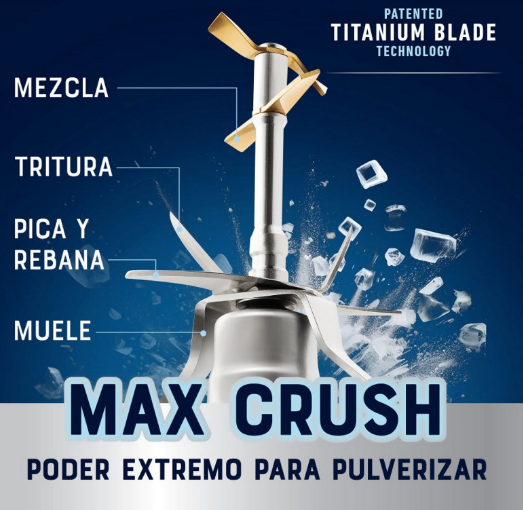 LICUADORA OSTER 2 VELOCIDADES + PULSO REVERSIBLE1.500W BLSTPBRGR-013