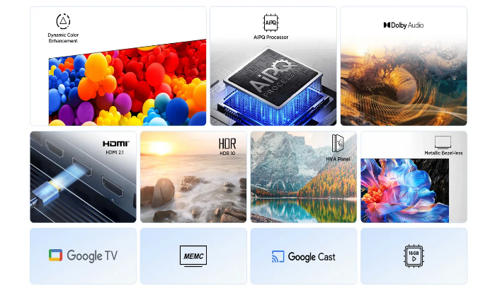 SMART TV TCL 75&quot; 4K GOOGLE TV 75P6K