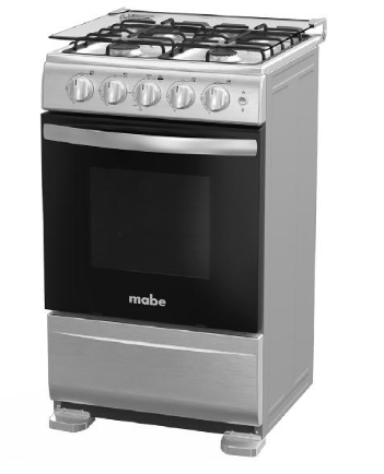 COCINA MABE 4 HORNILLAS EM5120SX2