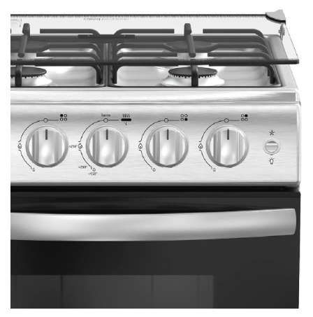 COCINA MABE 4 HORNILLAS EM5120SX2