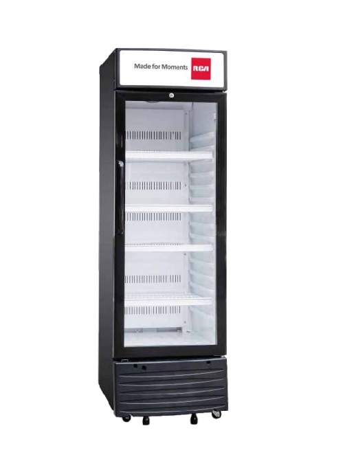 VITRINA EXHIBIDORA SHOWCASE RCA Vertical 350LT – Blanco y Negro