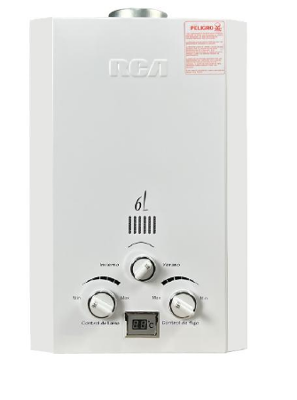 CALEFON DE AGUA RCA 6 LITROS A GAS THS-606