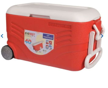 HIELERA PRINCE CON RUEDAS 40 LITROS