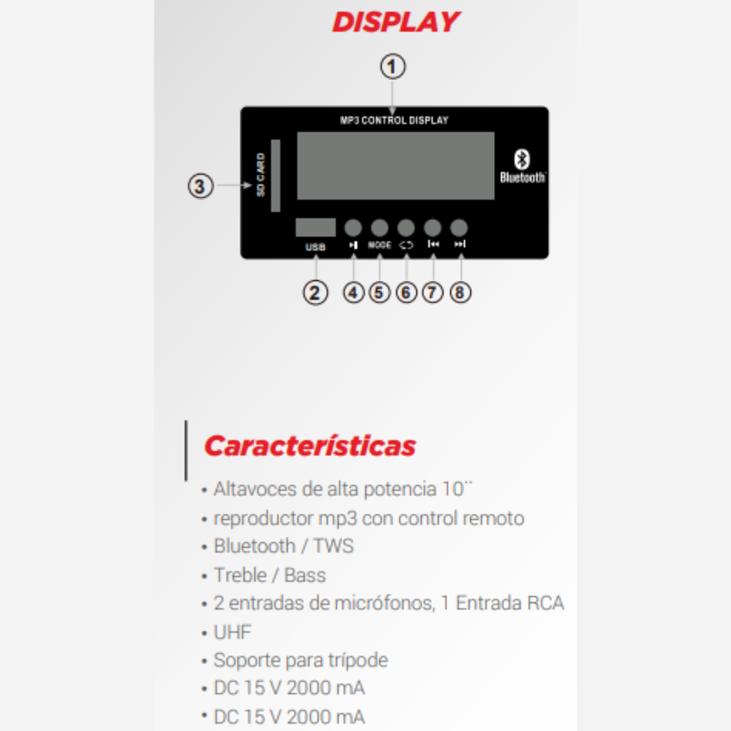 CAJA AMPLICADO ITALY AUDIO ORIANNA 10 PULGADAS 85.000W