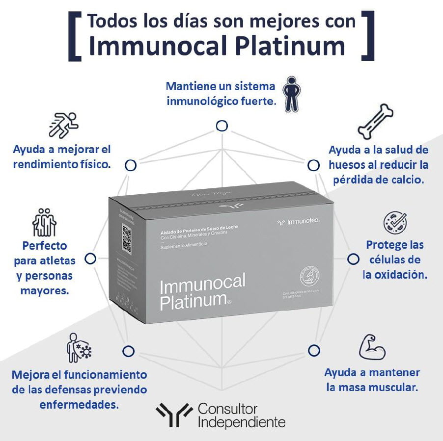 IMMUNOCAL PLATINUM SUPLEMENTO NUTRICIONAL