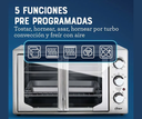 HORNO TOSTADOR OSTER PUERTAS ESTILO FRANCES 42 LITROS TSSTTVFDMAF-013