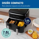 OLLA AIR FRYER OSTER 2 CANASTAS 3.8 L + 3.8 LITROS