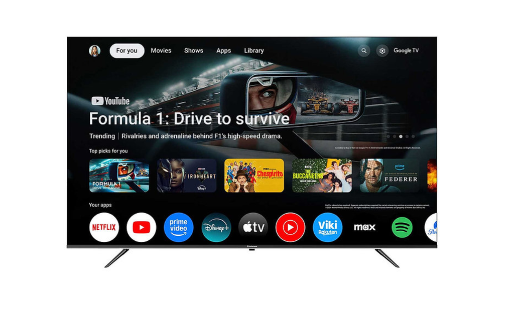 SMART TV RCA 75" UHD 4K GOOGLE TV 75UHDRC