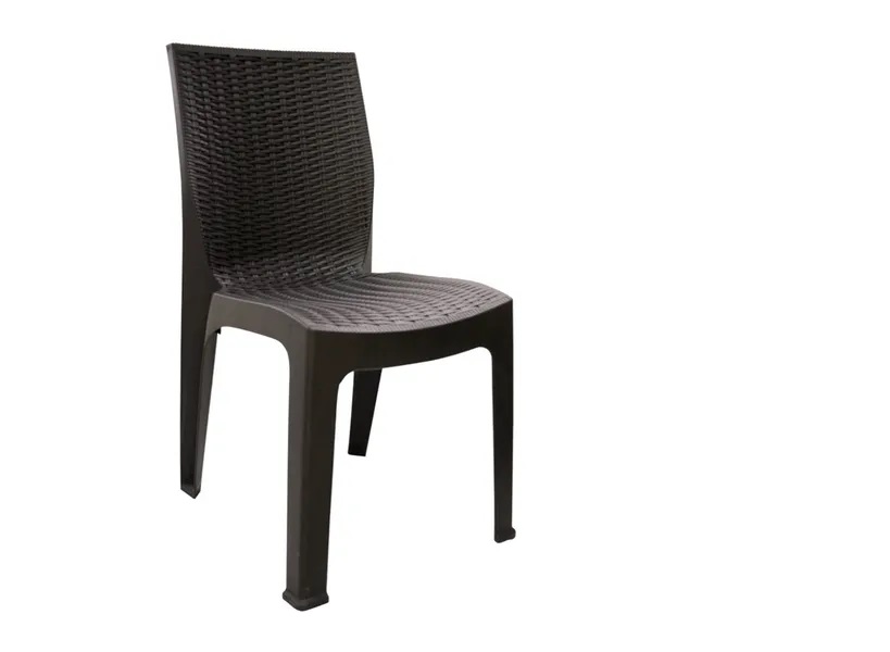 SILLA PLASTICA MADEIRA CORSA SIN BRAZO