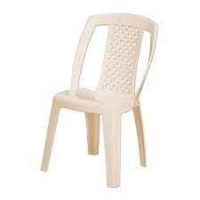 SILLA PLASTICA MONTECARLO BEIGE