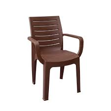 SILLA PLASTICA MADEIRA CORSA CON BRAZO