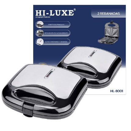 SANDUCHERA HI LUXE 2 PANES HL-8001