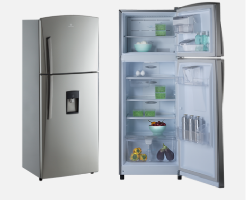 REFRIGERADORA INDURAMA 309 LITROS NO FROST CROMADA 13 PIES RI-425 CR