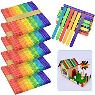 PALITOS DE HELADO DE COLORES X 25 UNDS