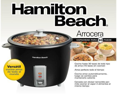 OLLA ARROCERA HAMILTON BEACH 30 TAZAS 37550